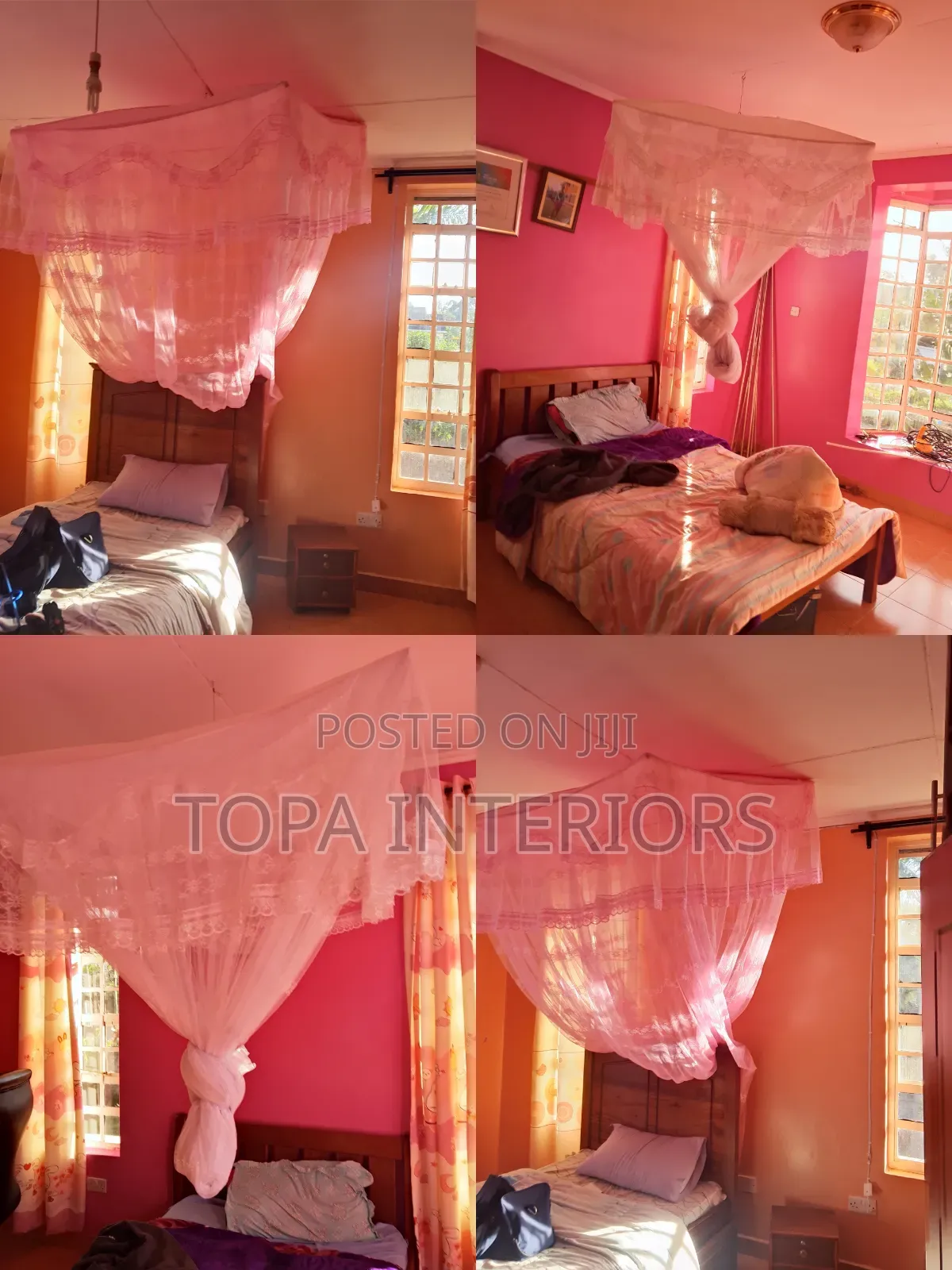 Premium Mesh Mosquito Nets That Hang on the Ceiling