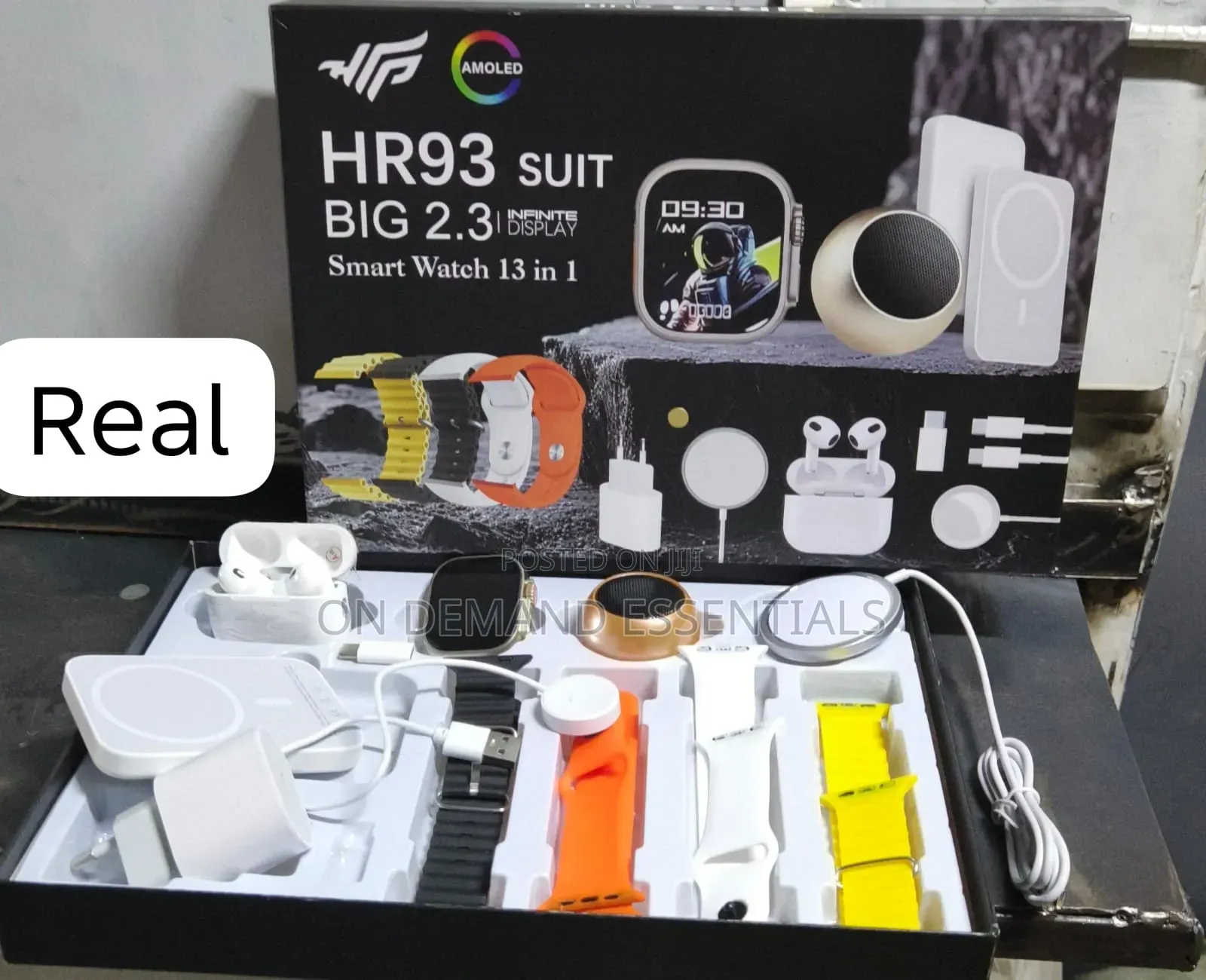 HR93 13in1 Smart Watch Set