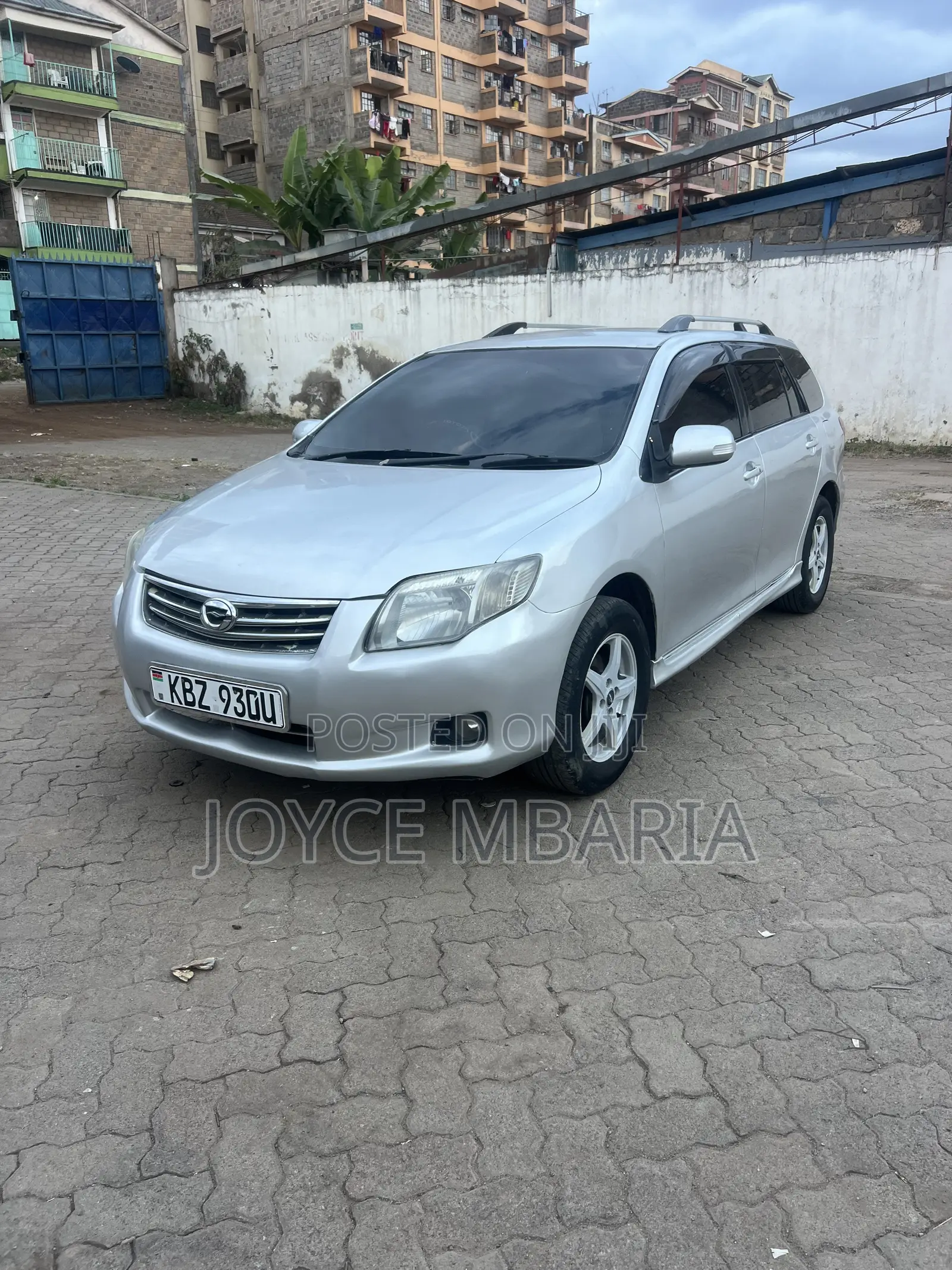 Toyota Corolla Fielder 2009 Silver