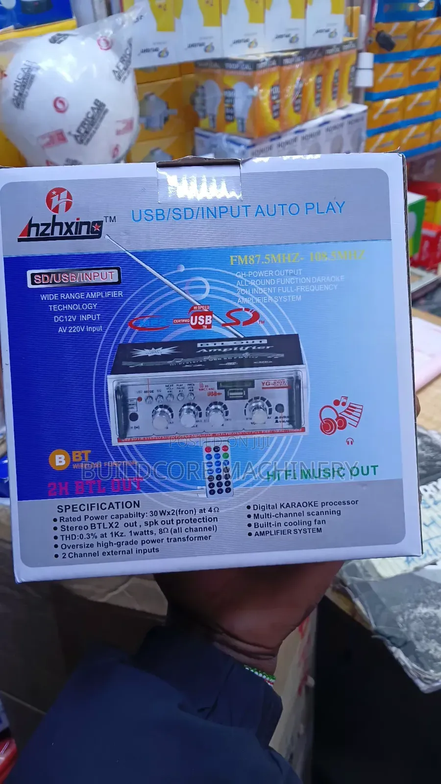 Widerange Amplifier System/Radio