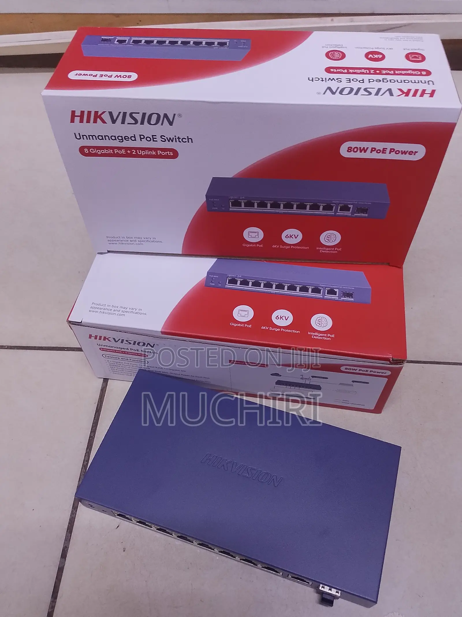 Hikvision Power Over Ethernet Switch