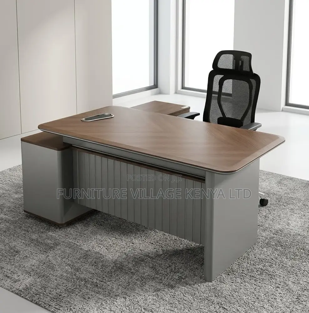 Office Desk; Executive L Shape 1.6 M Director's Office Desk