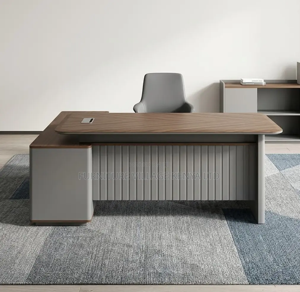 Office Desk; Executive L Shape 1.6 M Director's Office Desk