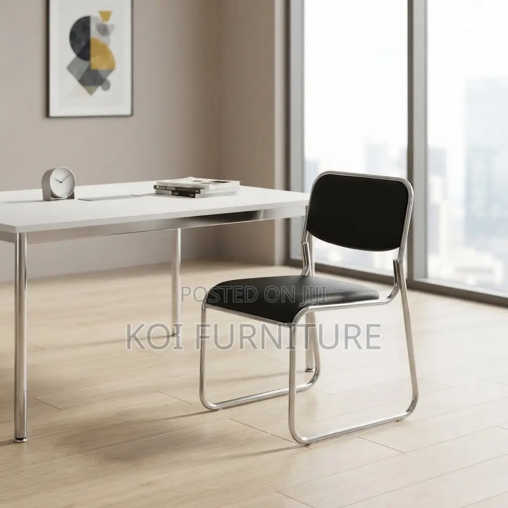 Office Chairs; Armless Leather Katalina Office Reception Area Chair