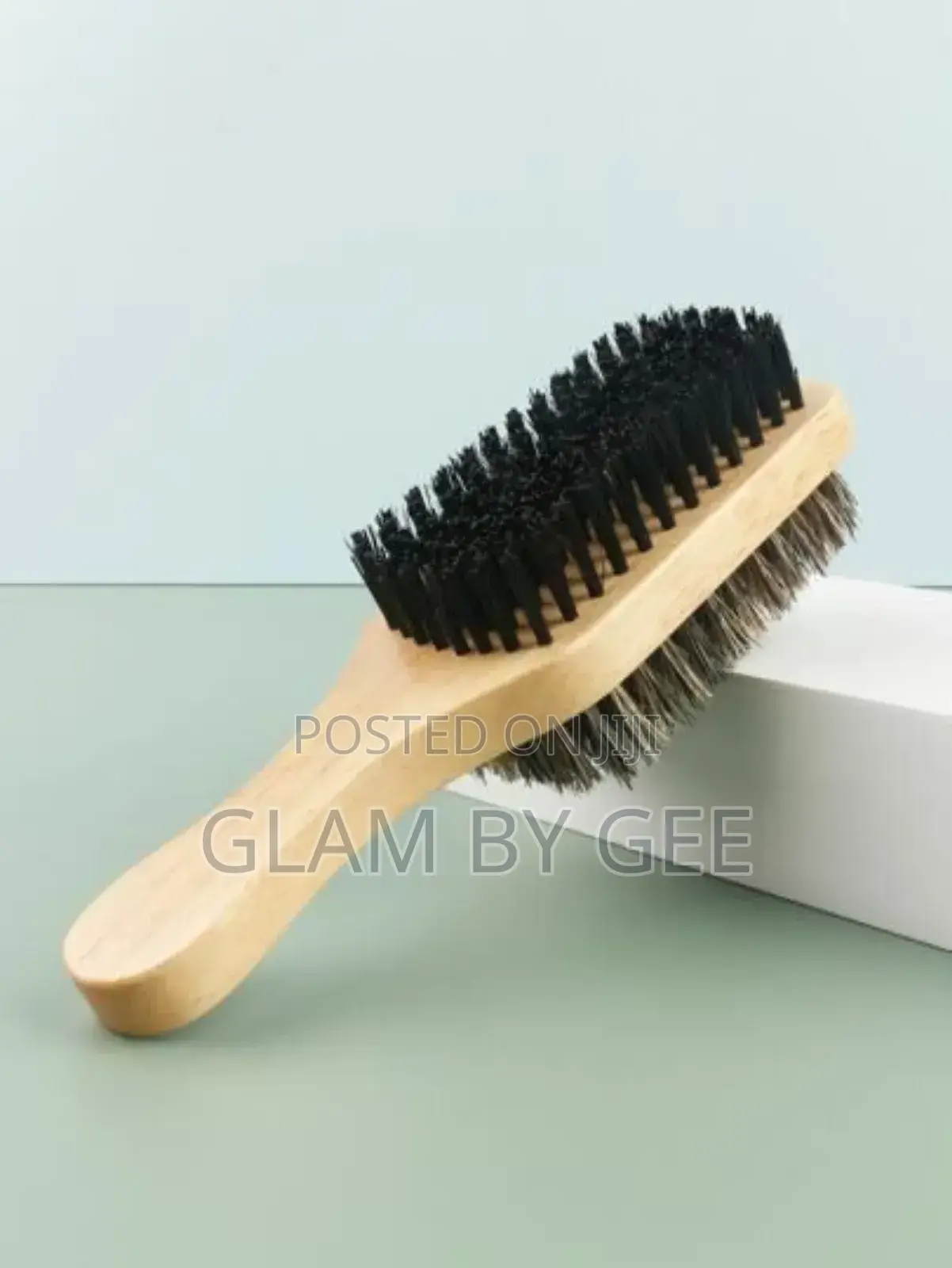 Natural Wooden Hair Brush – Boar Bristle Hair Brush