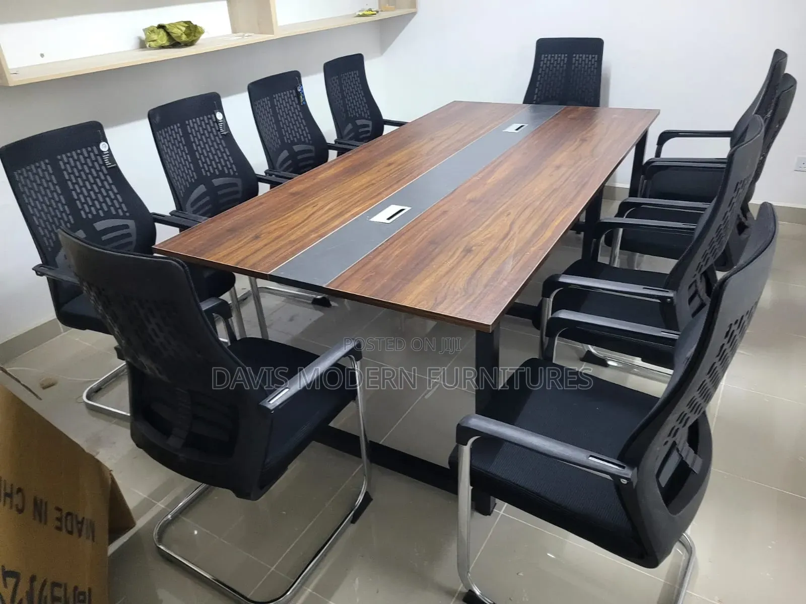 10-Seater Conference Table Set