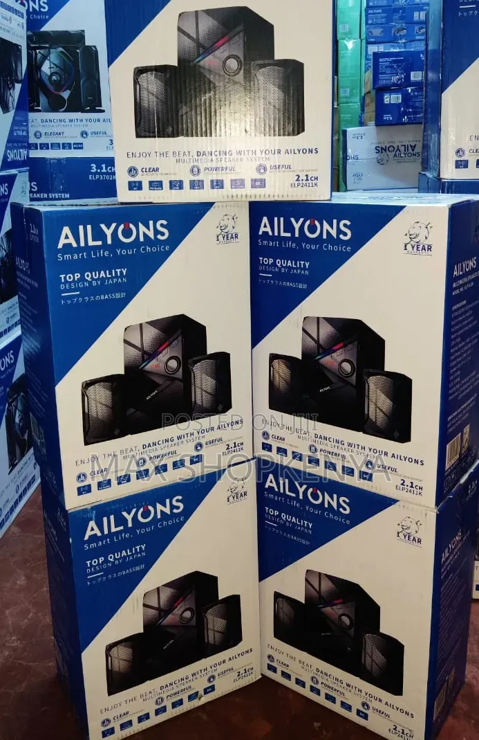 AILYONS 2.1 Channel Multimedia Speaker System