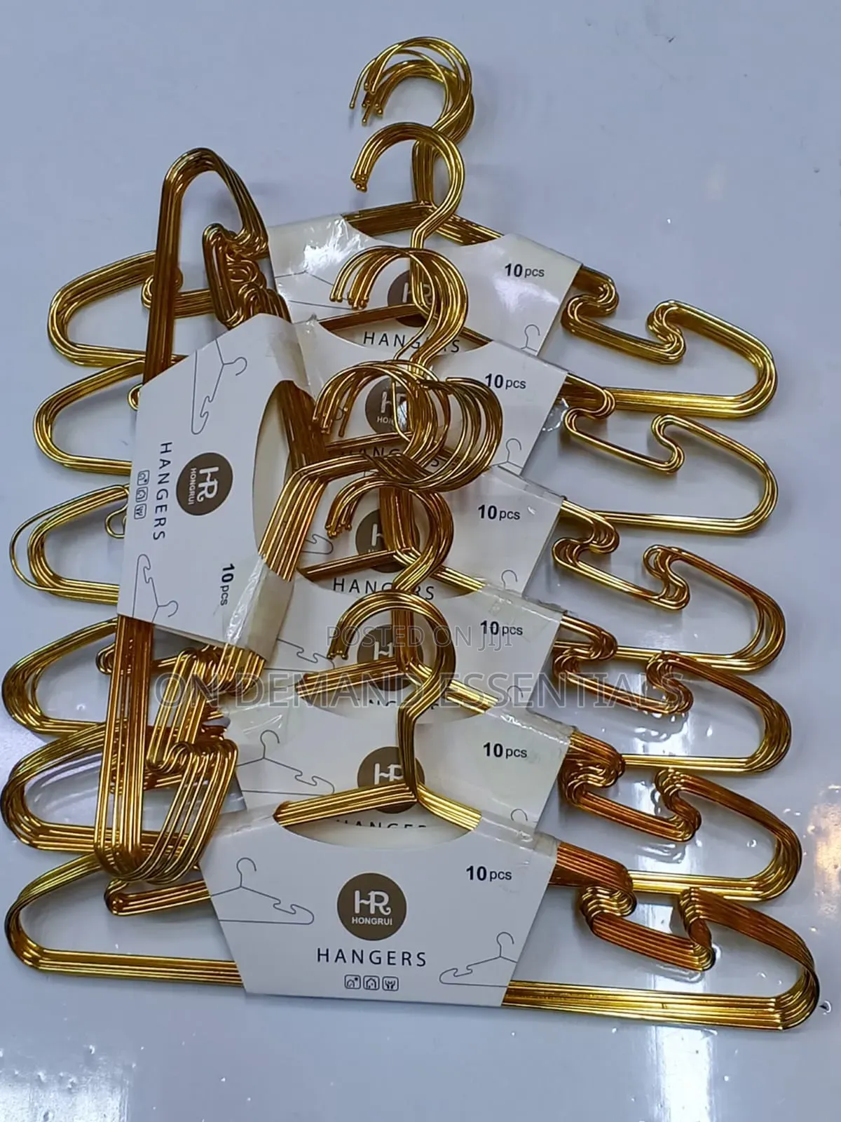 Stainless Gold Hangers Has Good Quality a Set of 10pieces