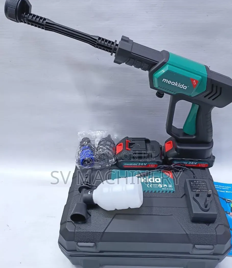 Heavy Duty Meakida Cordless Car Wash Machine