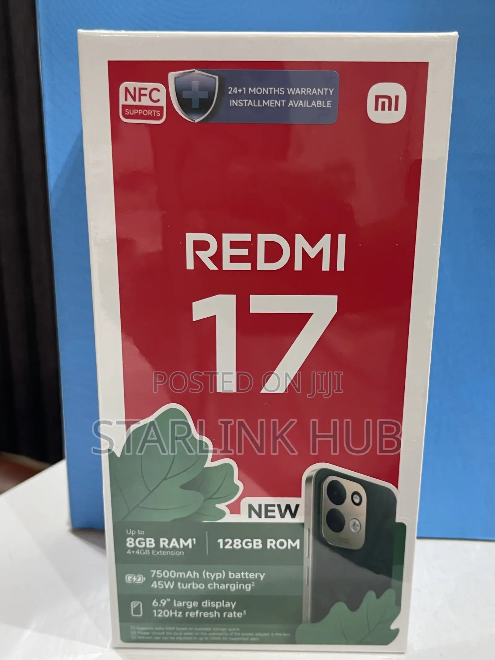 New Xiaomi Redmi 17 128 GB Black