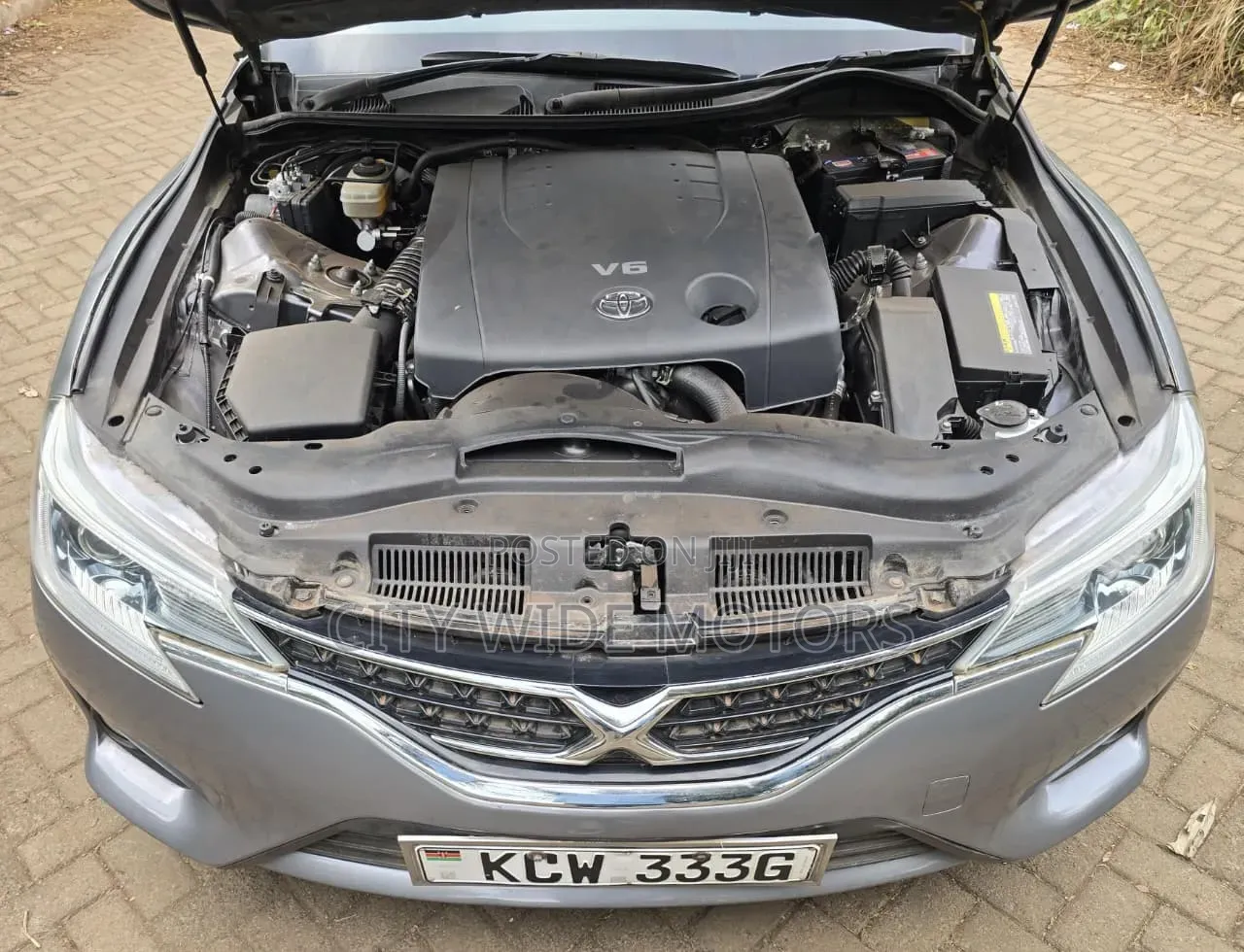 Toyota Mark X 2013 Gray