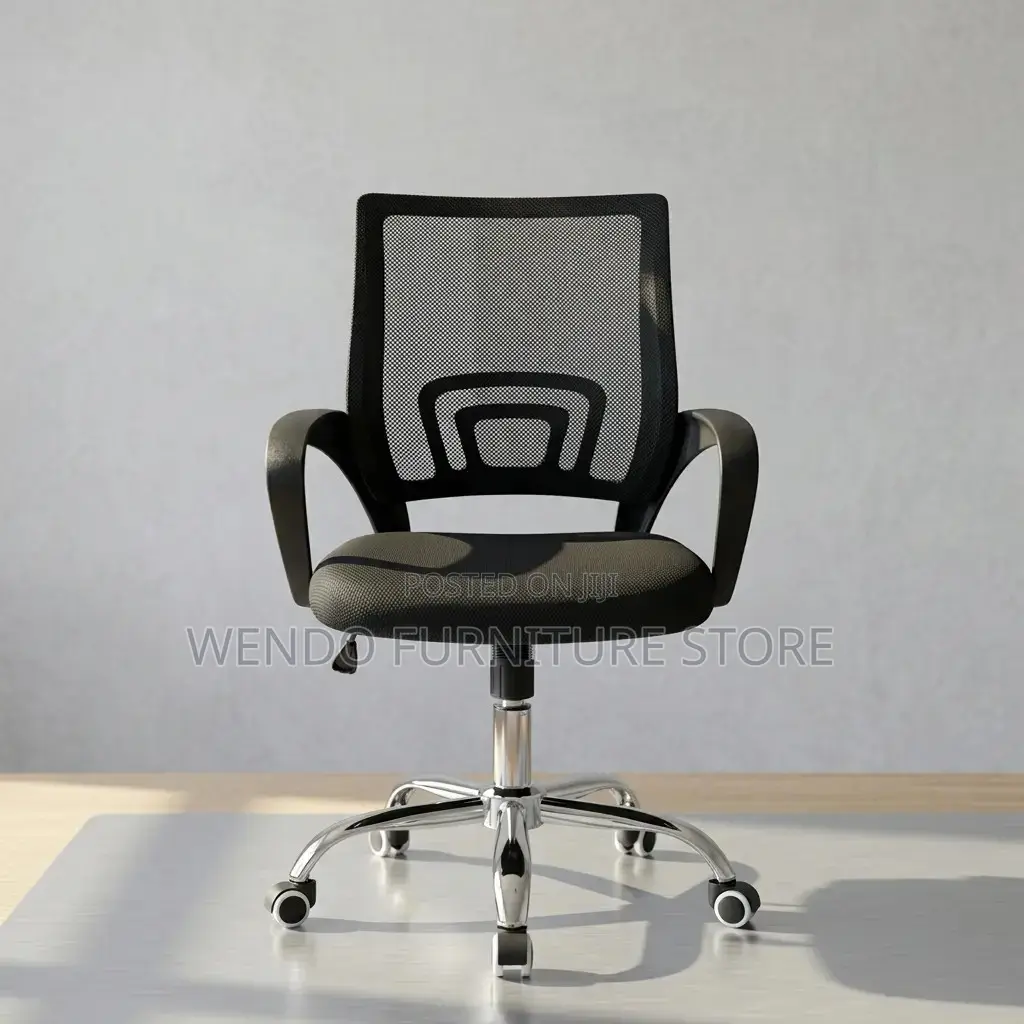 Office Chairs; Mid Back Clerical Adjustable Mesh Flexibility Chair