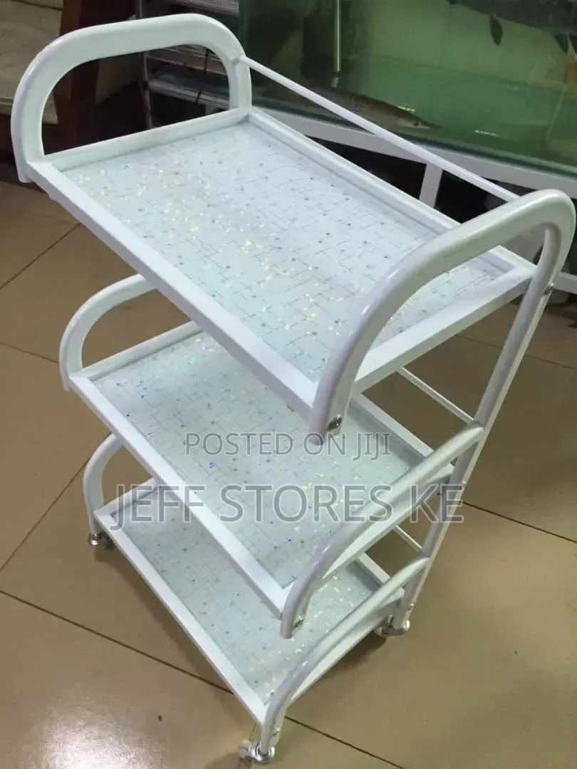 Beauty Trolley With Glass