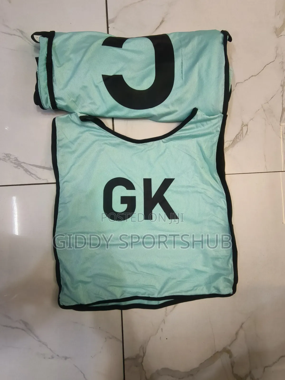 Bermuda Green Netball Bibs