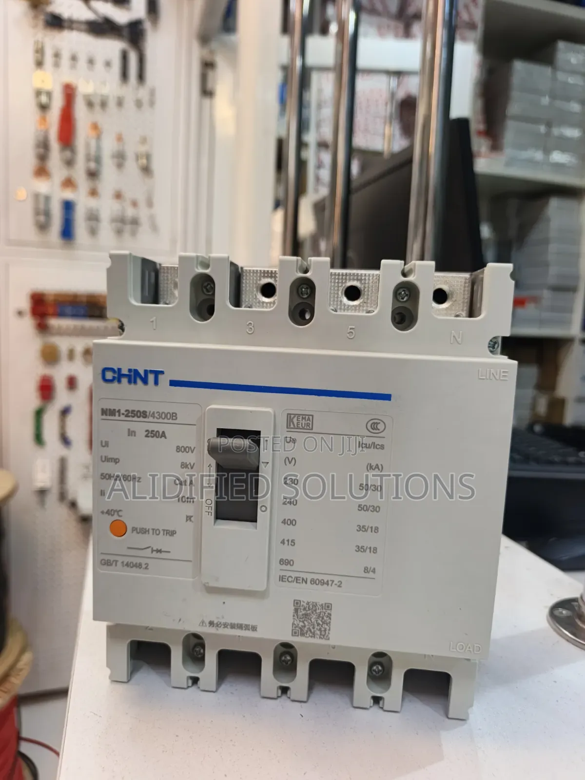 Chint McCb 250a 4pole
