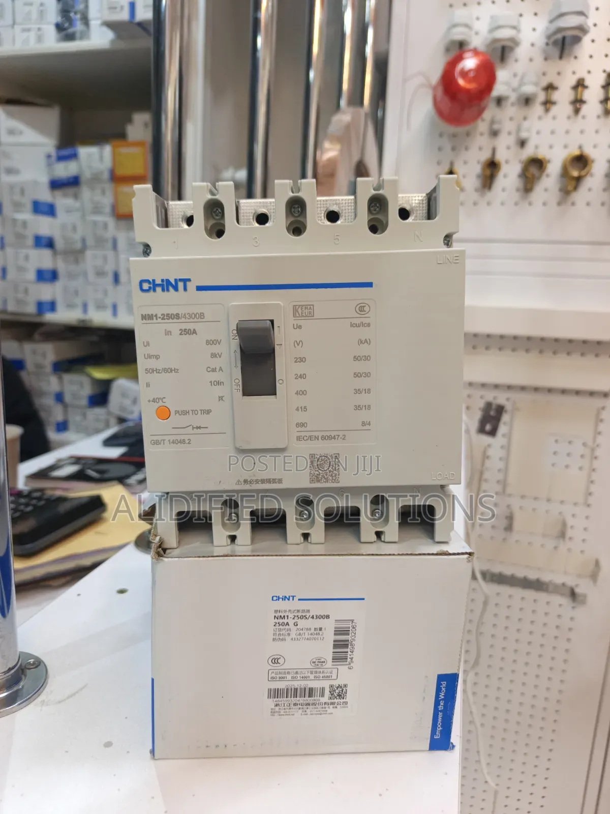 Chint McCb 250a 4pole
