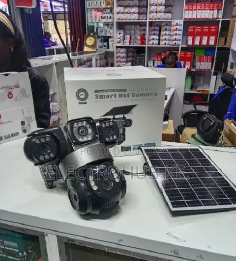 Outdoor 4G Solar CCTV Camera V380 Pro With Mobile Access