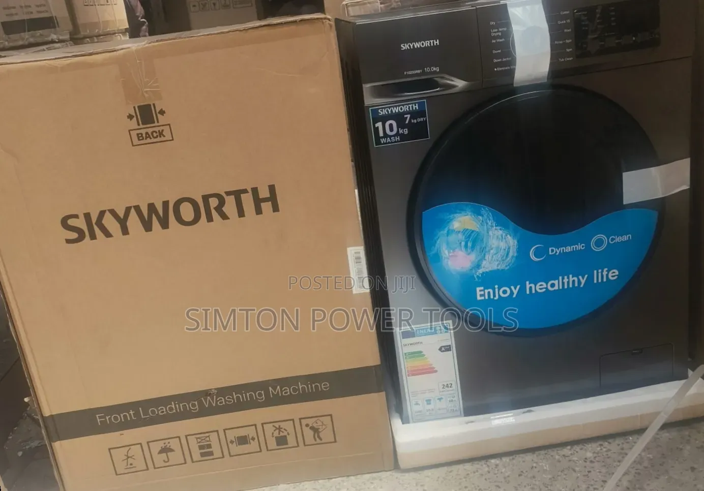 Skyworth 10/7kg 10kg Wash 7kg Dry Frontload Washing Machine
