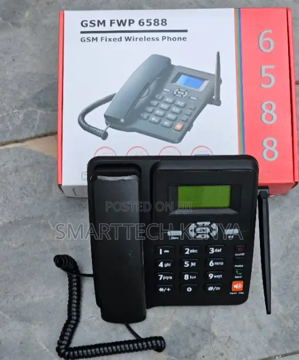 Wireless GSM Desktop Phone Dual SIM 6588