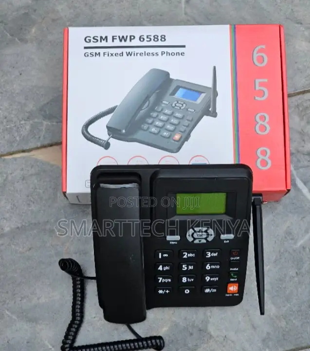 Wireless GSM Desktop Phone Dual SIM 6588
