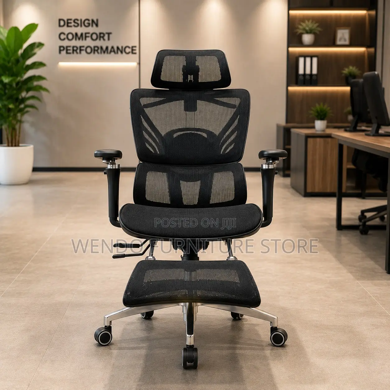 Office Chairs; Orthopedic Full Mesh Reclining Functionality Chair