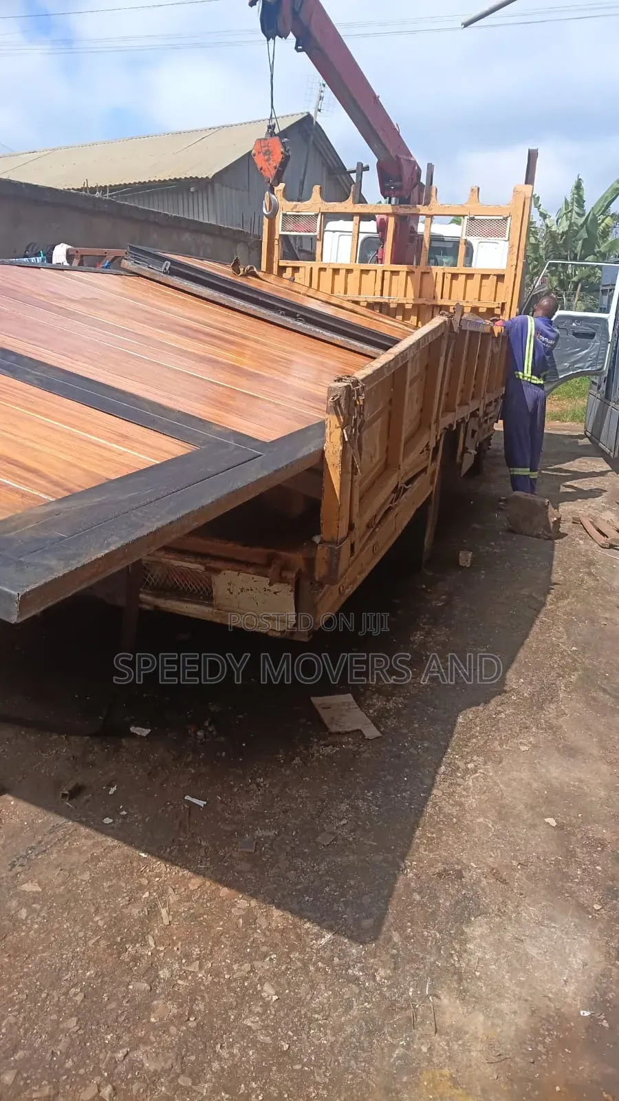 Crane Is Available for Lifting Heavy Items - Construction Materials