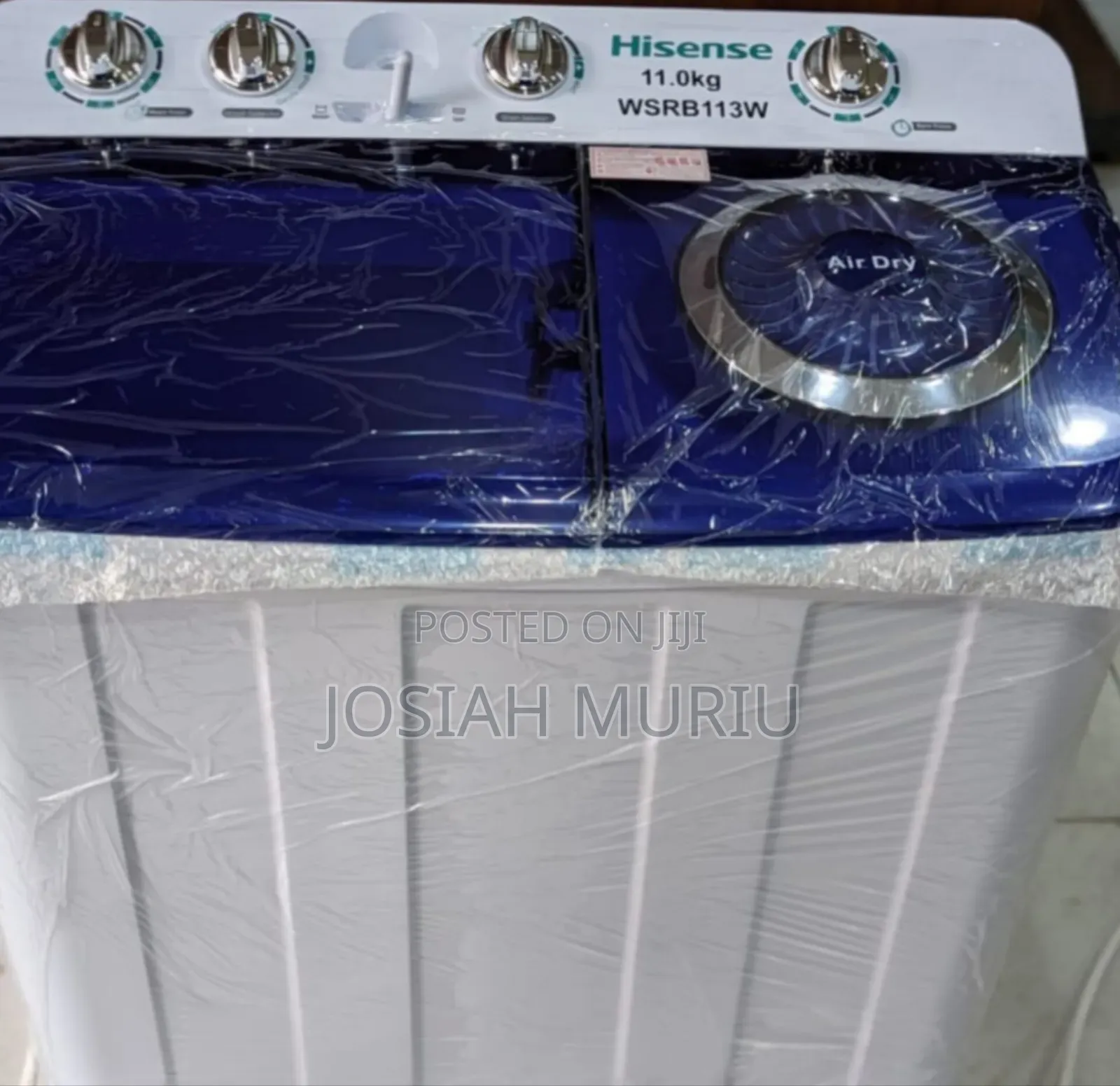Hisense 11KG Twin Tub Washing Machine – Powerful Reliable Laundry
