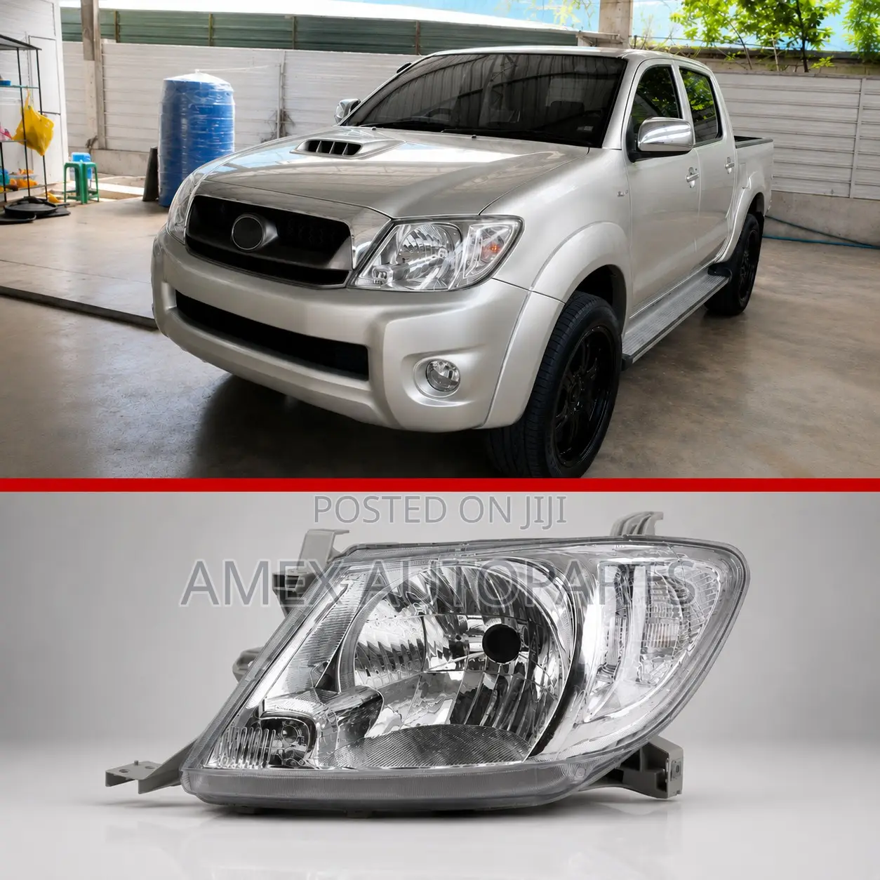 Head Lamp Toyota Hilux Vigo Kun15 Kun25 2008 to 2011 Clear