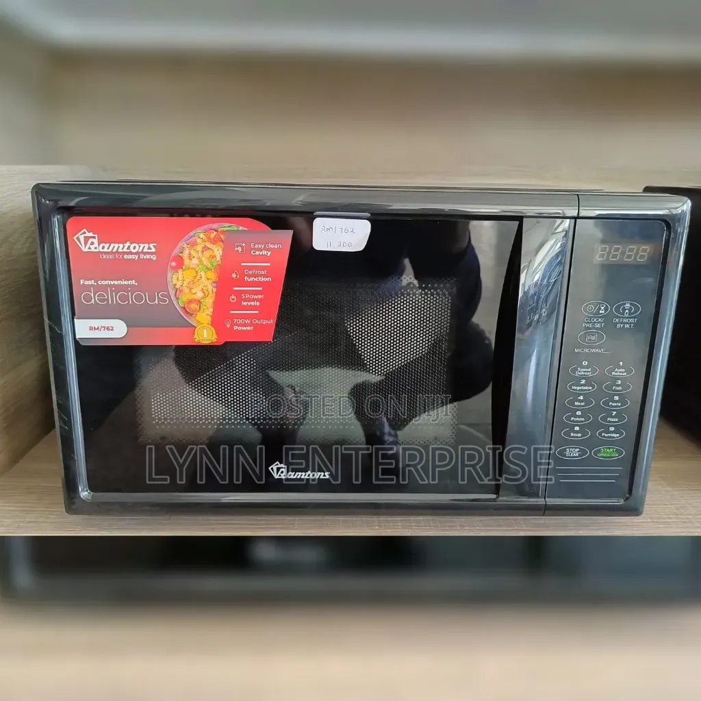 Ramtons 20 Litres Digital Microwave Black - Rm/762