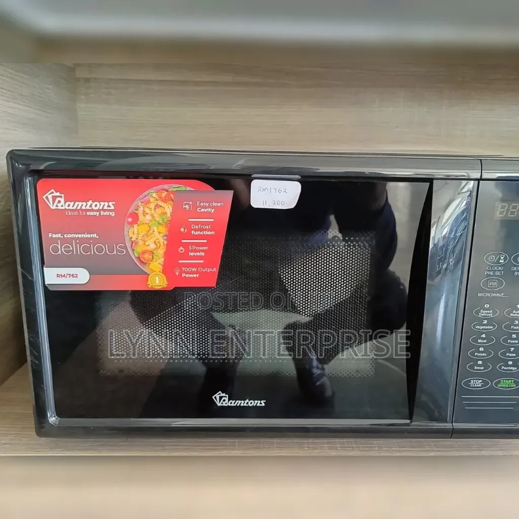 Ramtons 20 Litres Digital Microwave Black - Rm/762
