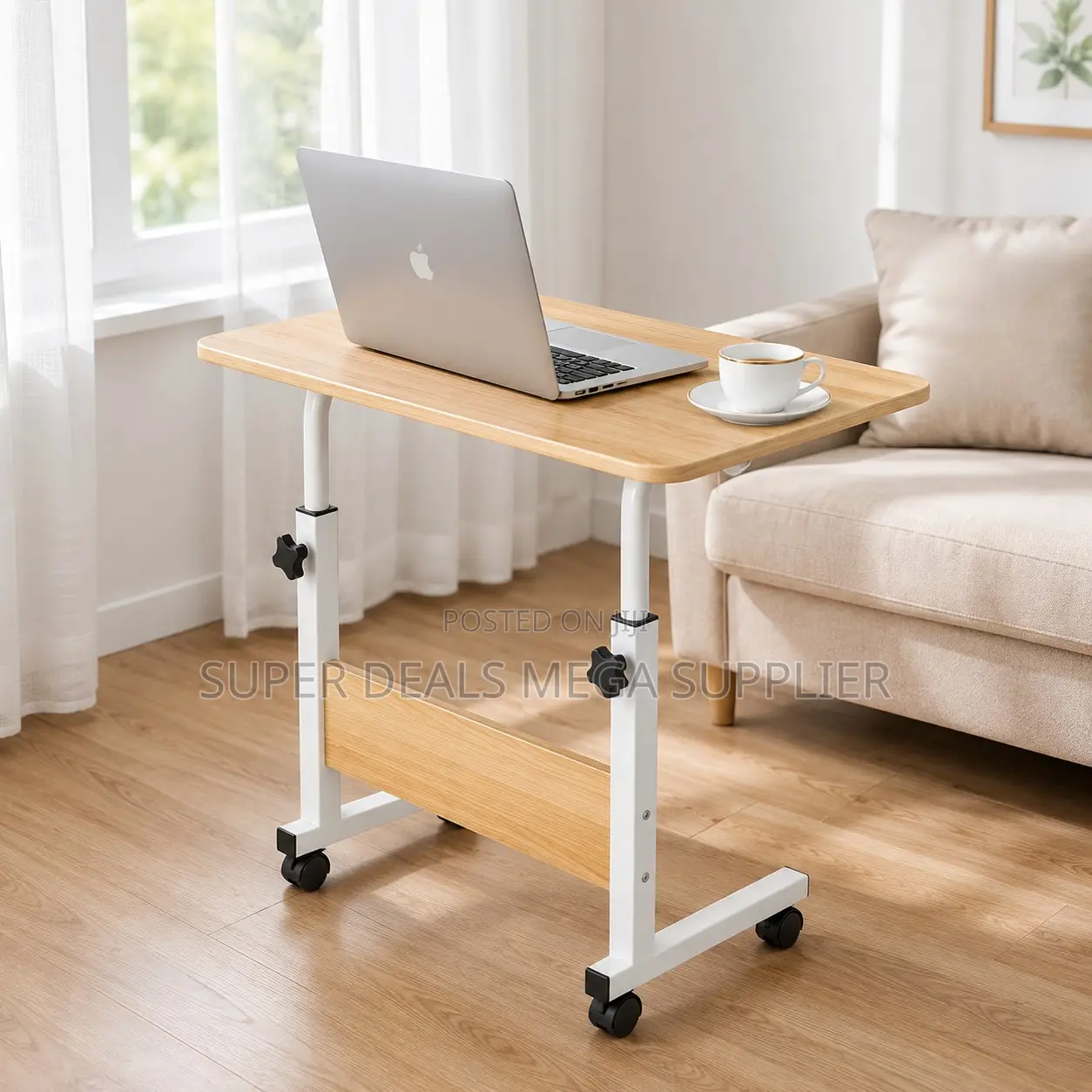 Modern Multi-Functional Height Adjustable Laptop Table Stand