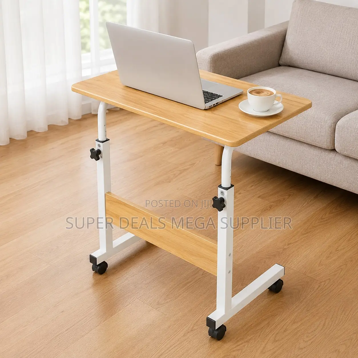 Modern Multi-Functional Height Adjustable Laptop Table Stand