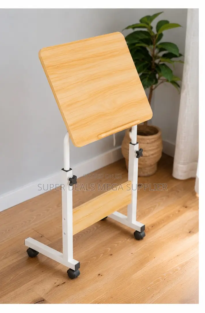 Stable Multi-Functional Height Adjustable Laptop Table Stand