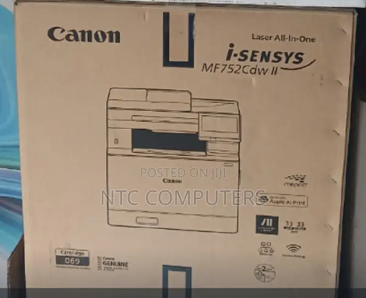 Canon I-Sensys MF752Cdw II Multi-Function Colour Printer