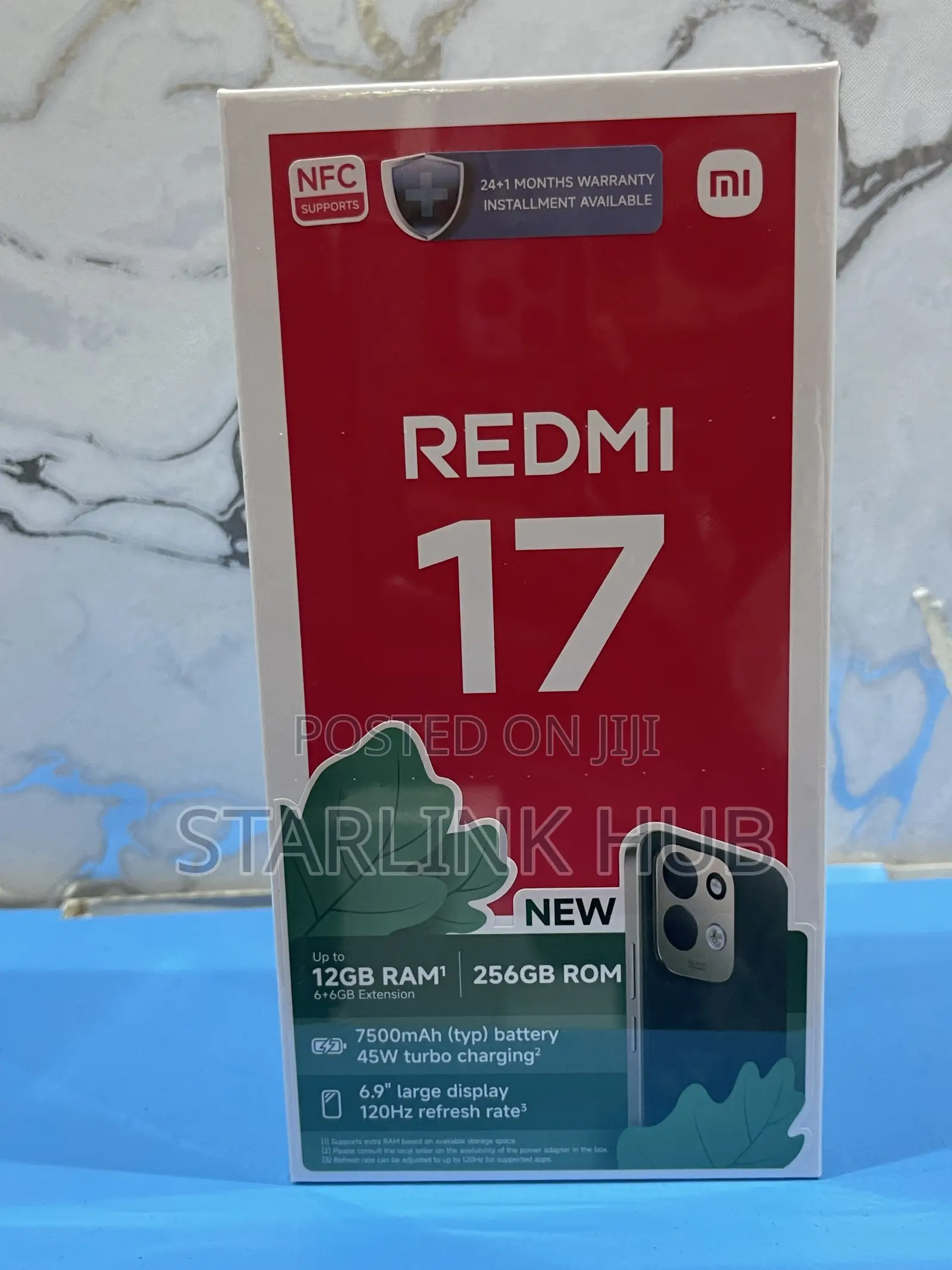 New Xiaomi Redmi 17 128 GB Blue