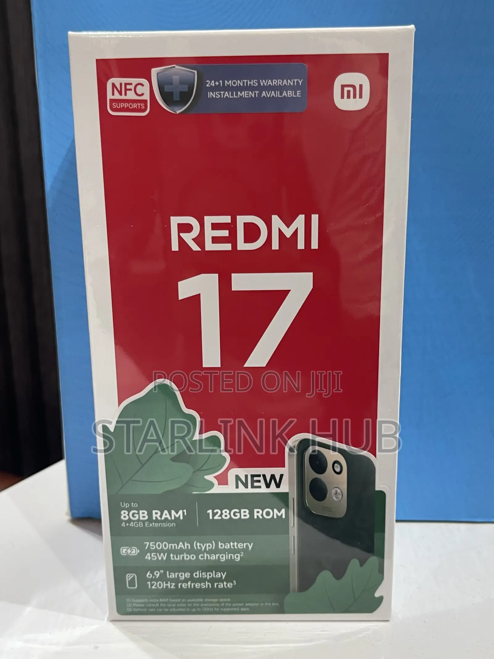 New Xiaomi Redmi 17 128 GB Blue