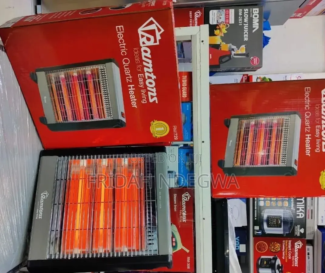 Electric 3 Bar Quartz Heater - Rm/729