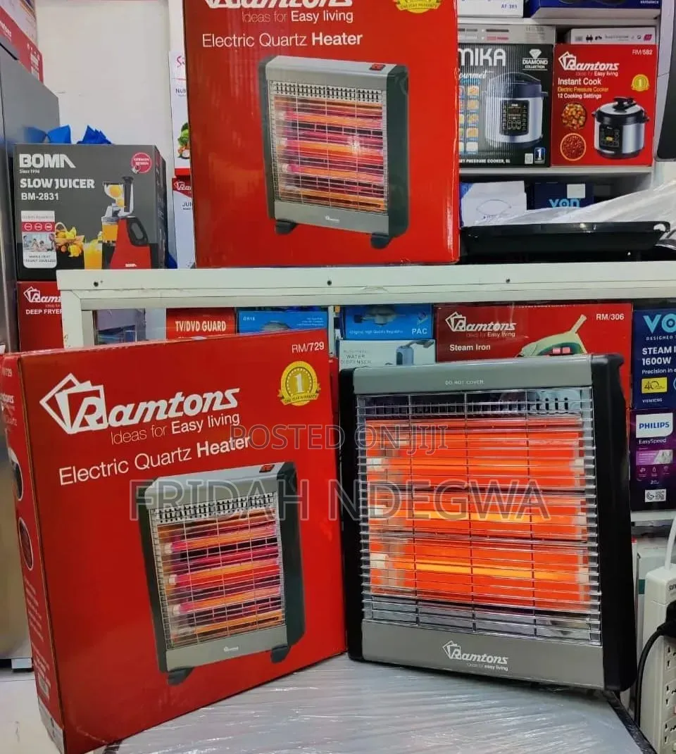 Electric 3 Bar Quartz Heater - Rm/729