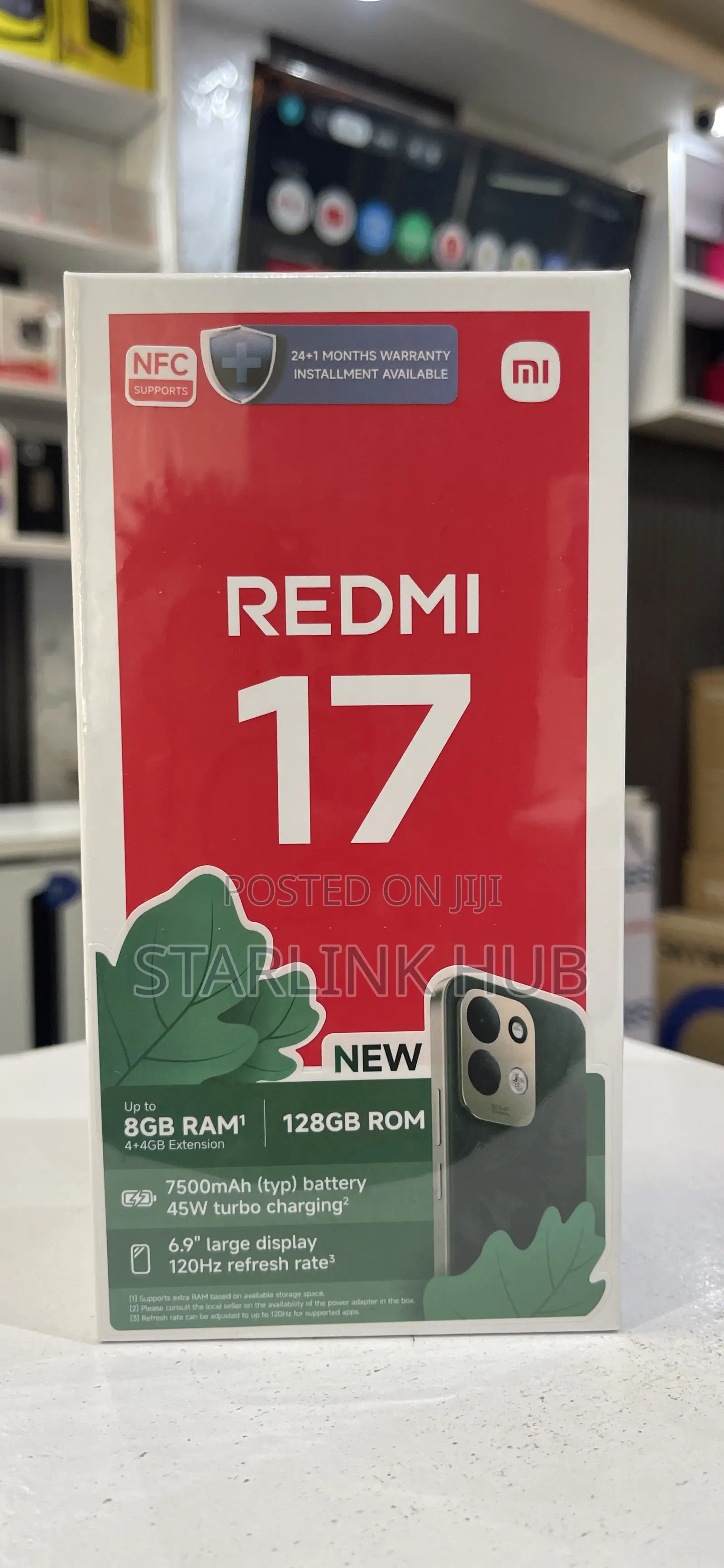 New Xiaomi Redmi 17 128 GB Green