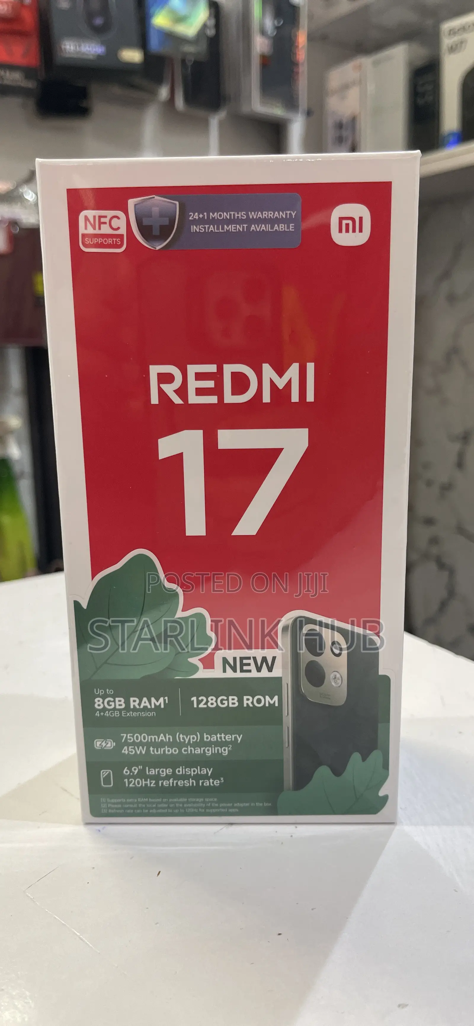 New Xiaomi Redmi 17 128 GB Green