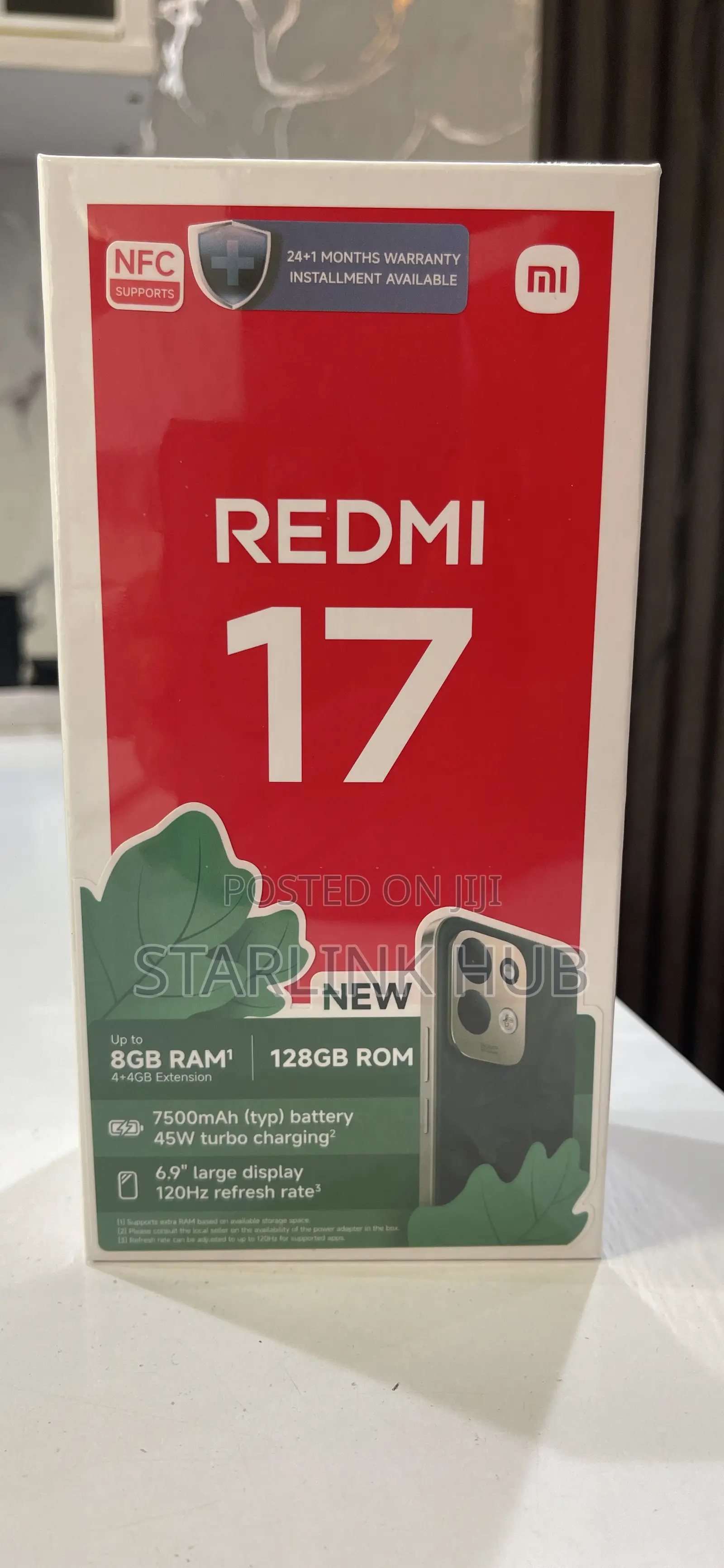 New Xiaomi Redmi 17 128 GB Green