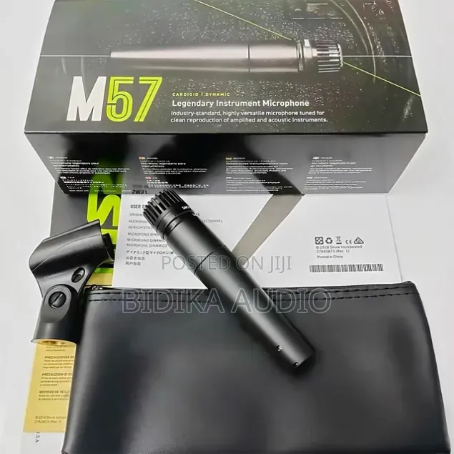 M57 Handheld Dynamic Instrument Microphone Package