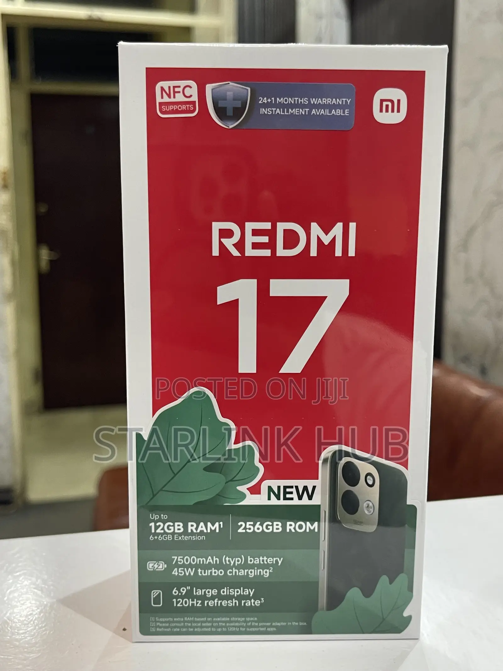 New Xiaomi Redmi 17 256 GB Black