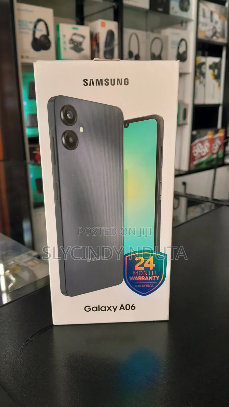 New Samsung Galaxy A06 128 GB Black
