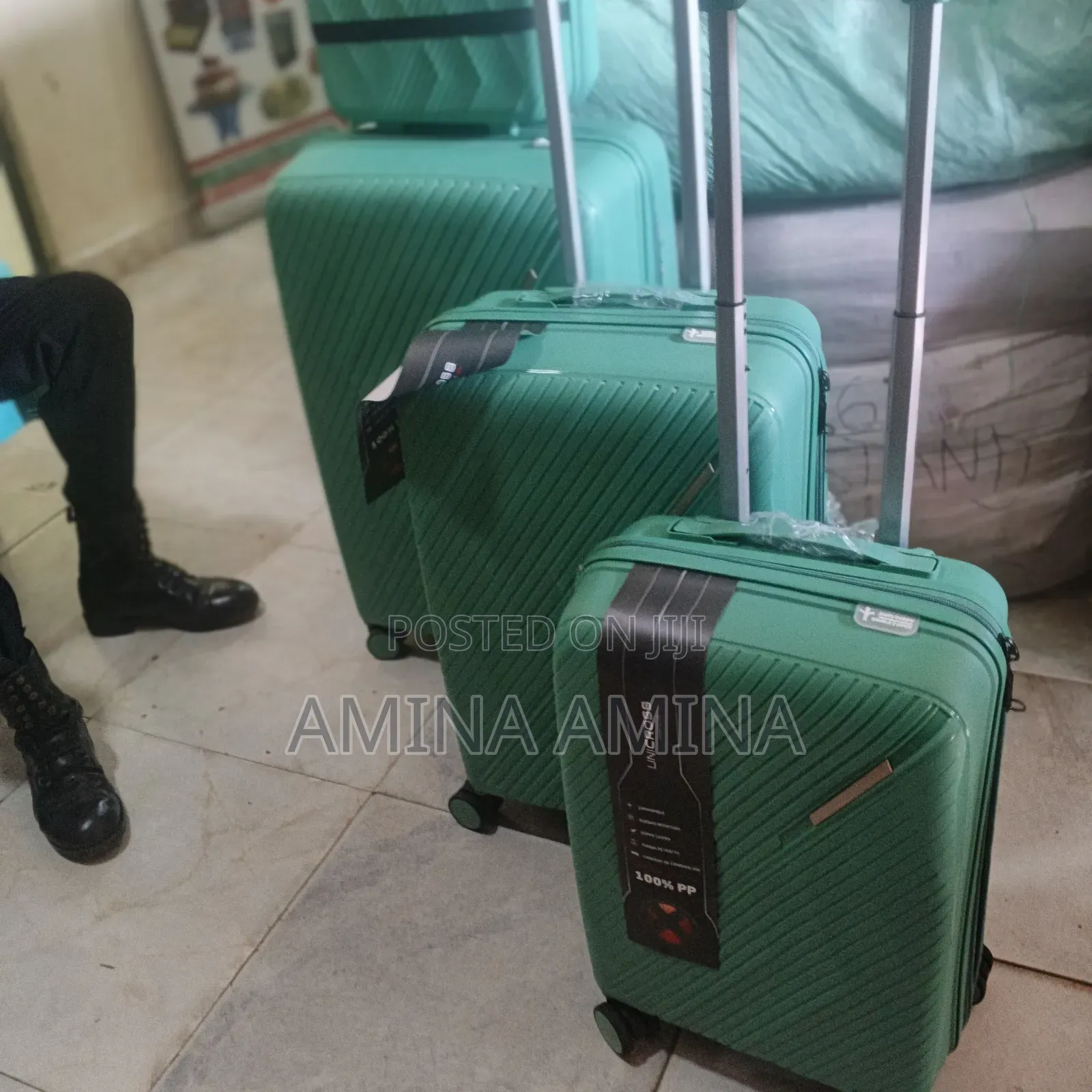 4 in 1 Fashion Rubber Suitcase Unbreakable Size 29