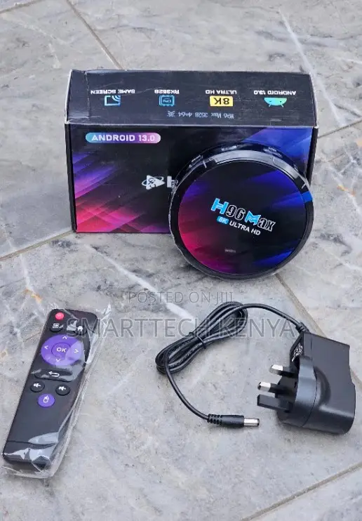 Android 13 Advanced TV Box H96 Max Rk 3528 TV Box