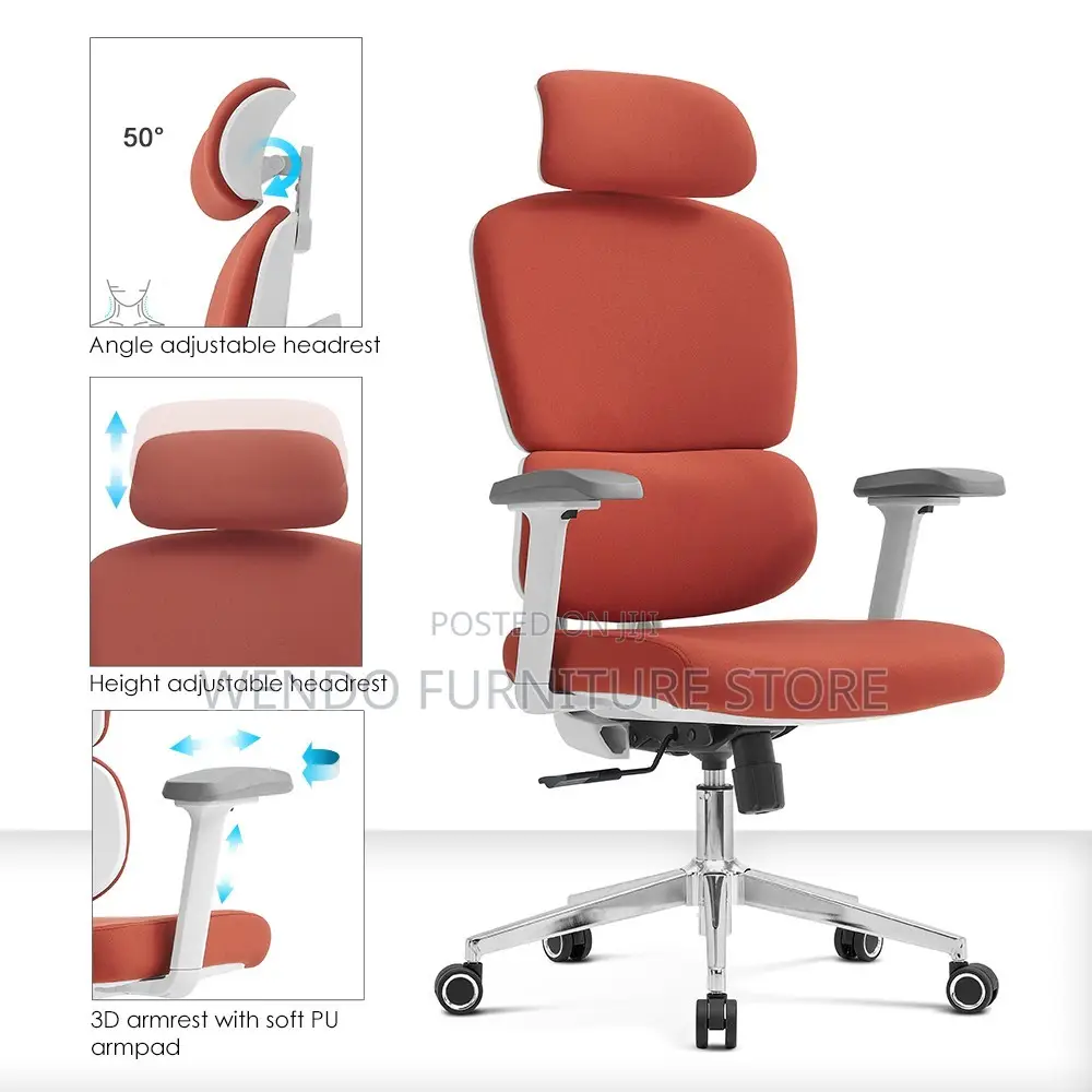 Office Chair; Orthopedic Supreme Boss Recliner Chair
