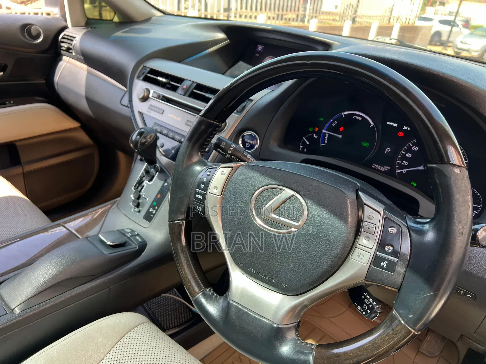 Lexus RX 2013 Beige