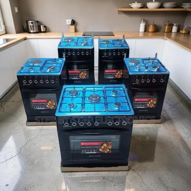 Low Prices Easy Clean 3 Gas Burners +1 Electric Free Standing Cookers