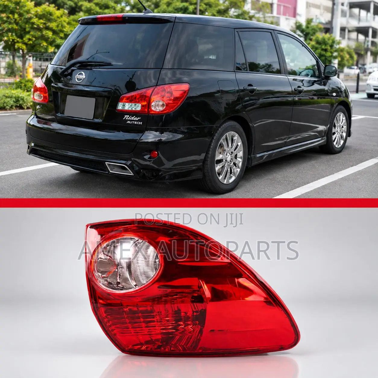 Tail Lamp Outer Nissan Wingroad Y12 2006 - 2008 Model